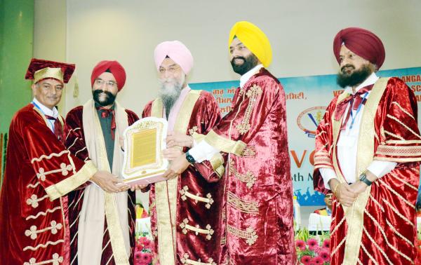 S. Rupinder Singh Sodhi, President of the Indian Dairy Association, received a degree of Doctor of Philosophy (Honoris Causa)